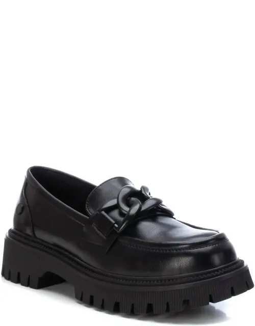 Moccasins Loafer With Decorative Chain And Non-slip Sole