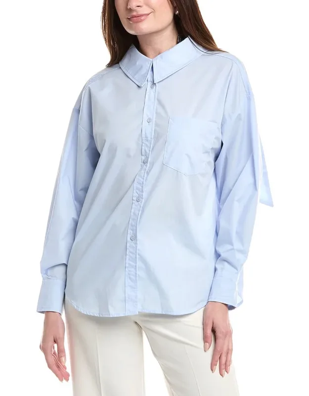 Big Bow Back Pearl Strand Top