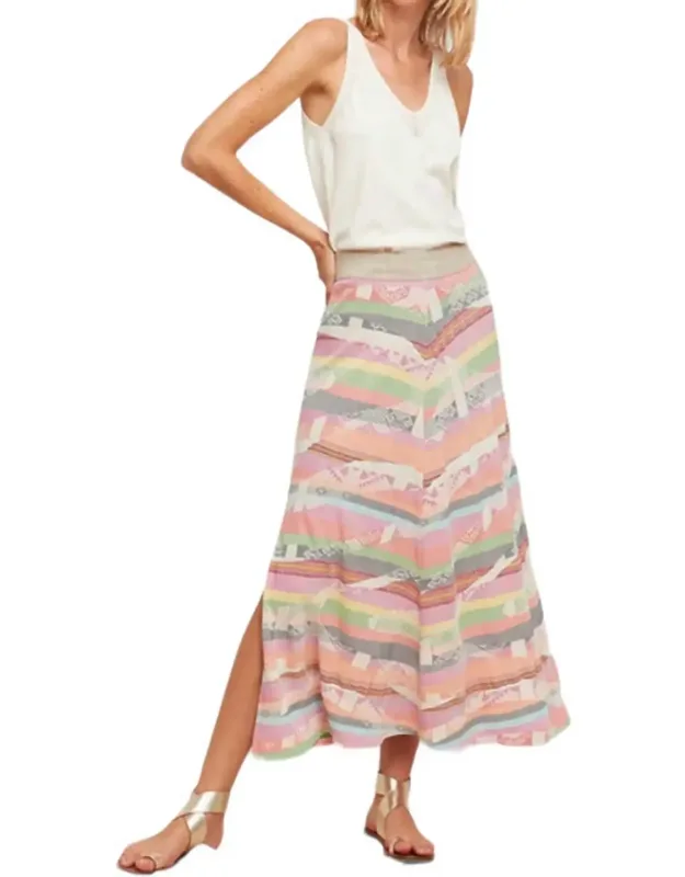 Sils Knit A-line Skirt