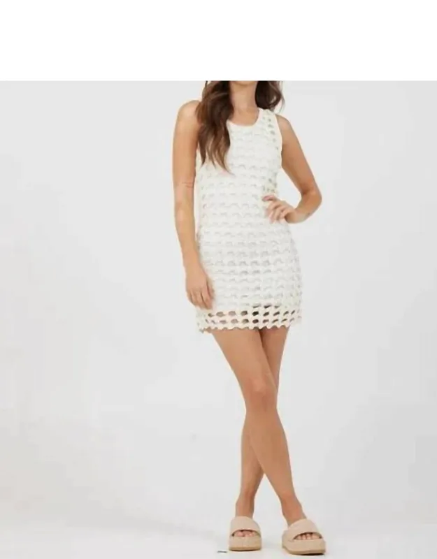 Open Crochet Dress