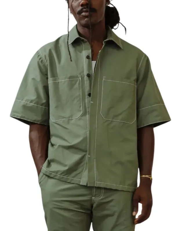 Cropped Box Shirt