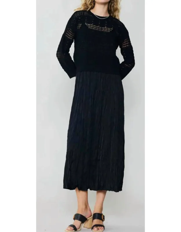 Two Piece Sweater Dress