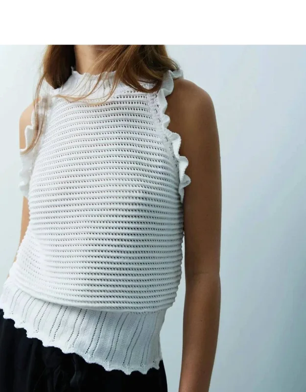 Rana Sleeveless Sweater Tank