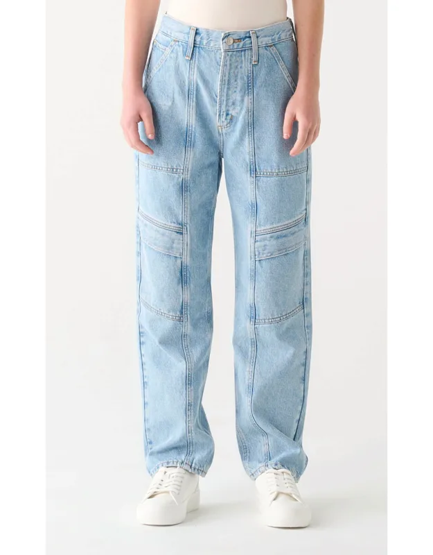 High Waist Utility Jeans