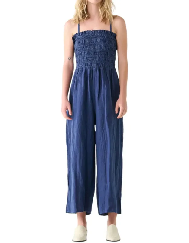 Smocked Top Jumpsuit