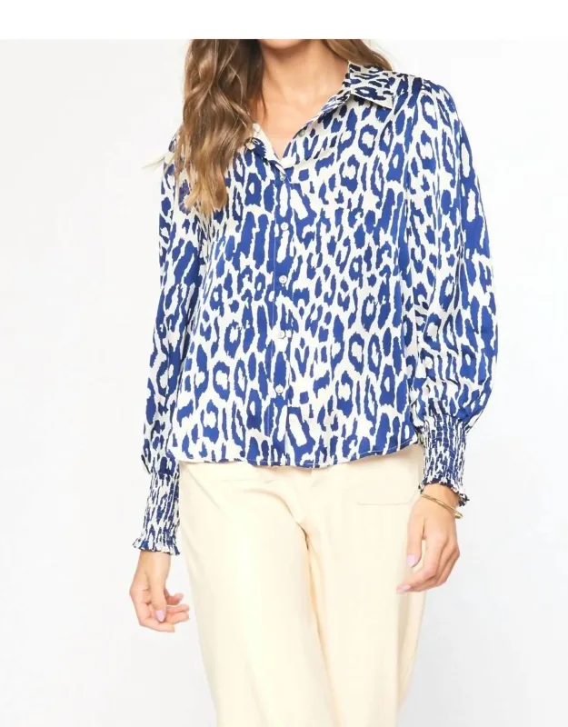 Collared Button Up Top