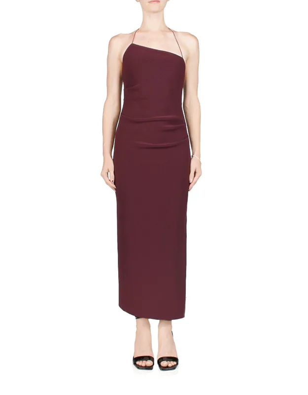 Asymmetric Midi Dress