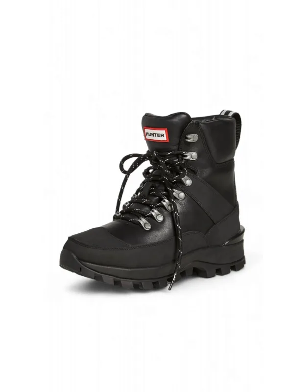Leather Commando Boots