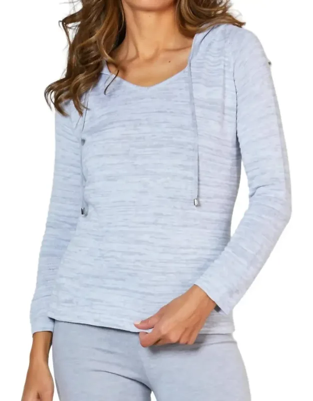 V-neck Hoodie