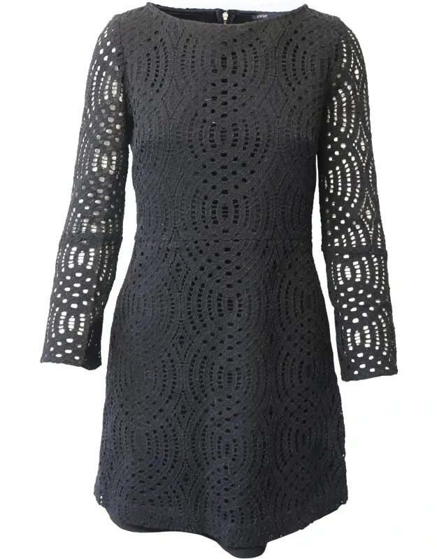 Cutout Lace Mini Dress