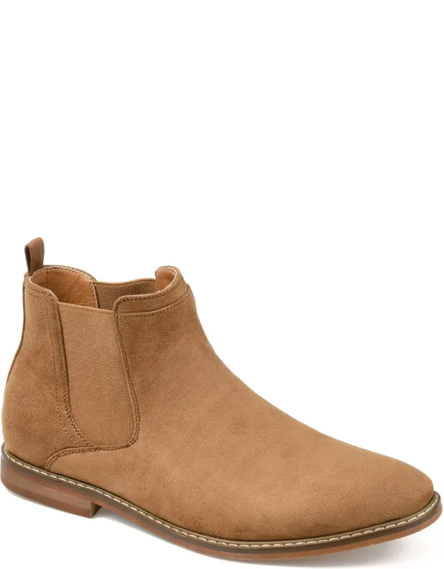Marshall Wide Width Chelsea Boot With Cushioned Insole And Block Heel