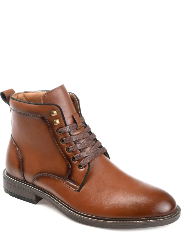 Vance Co. Langford Boot With Cushioned Collar And Comfort Foam