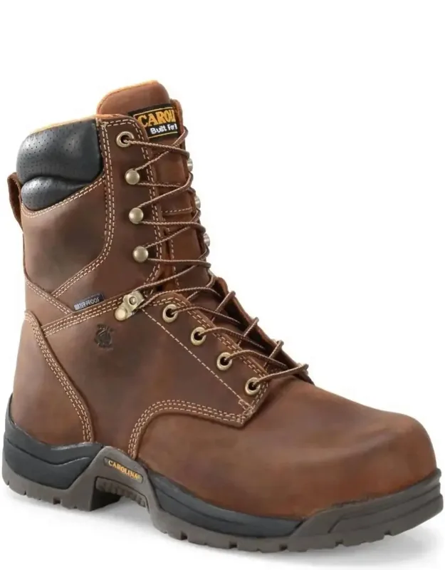 Bruno Hi Broad Toe 8" Work Boots
