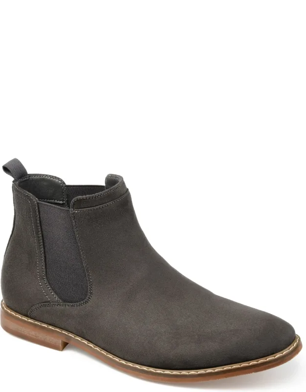 Marshall Wide Width Chelsea Boot With Cushioned Insole And Block Heel