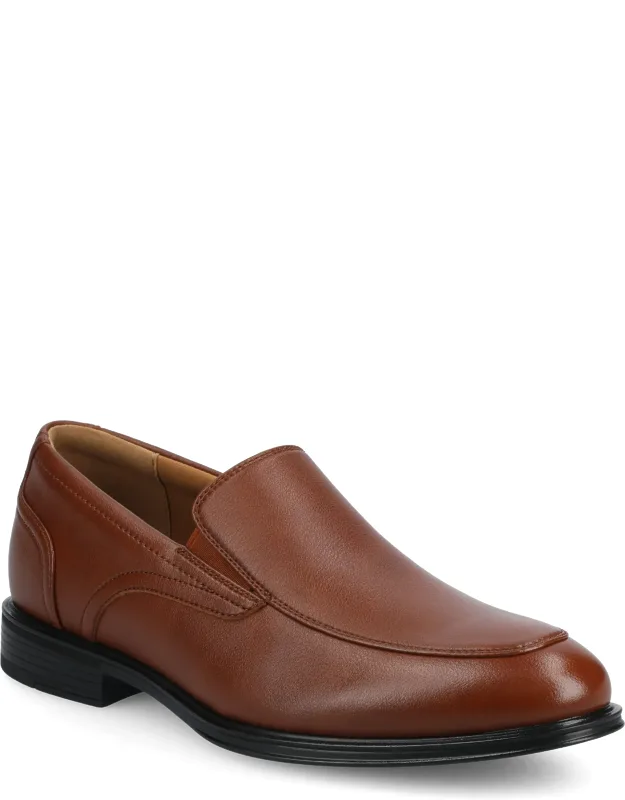 Emilio Mock-toe Slip-on Dress Loafers