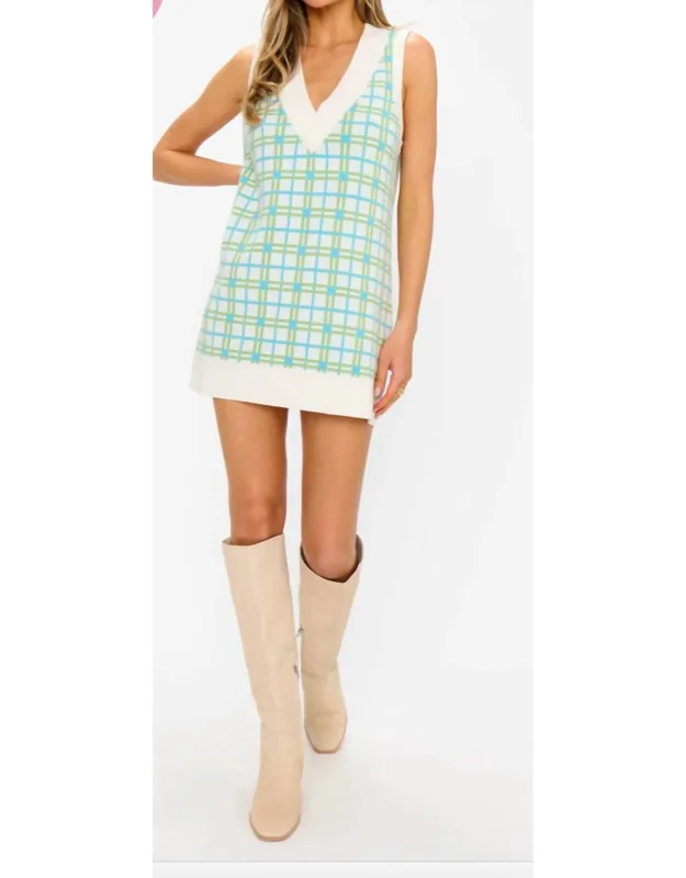 Hartford Tank Sweater Dress In Warmer Months