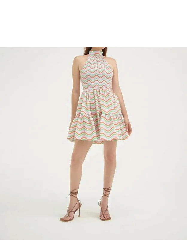 Aurora Waves Dress