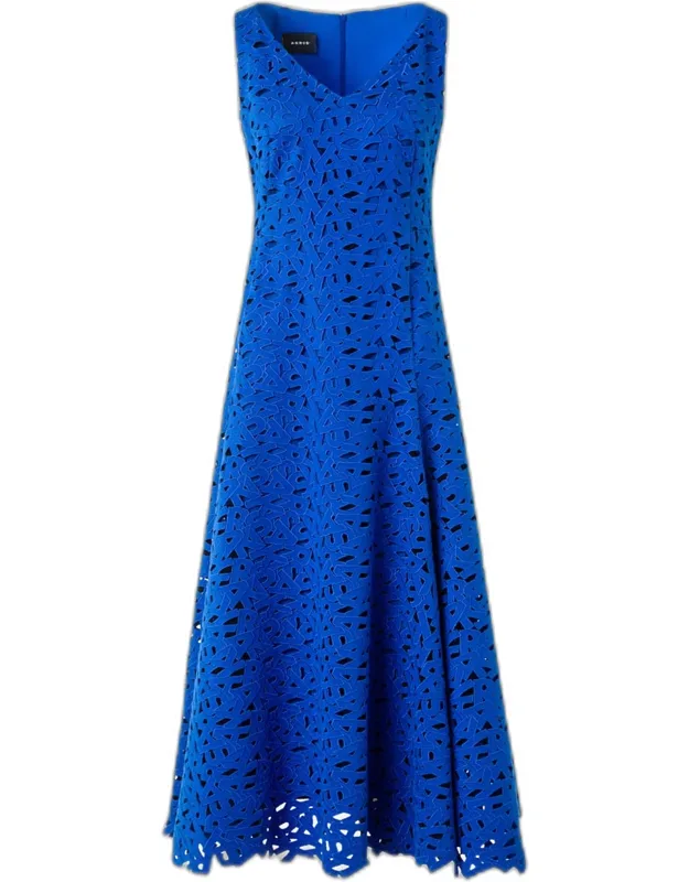 Techno Second-glace Midi Dress