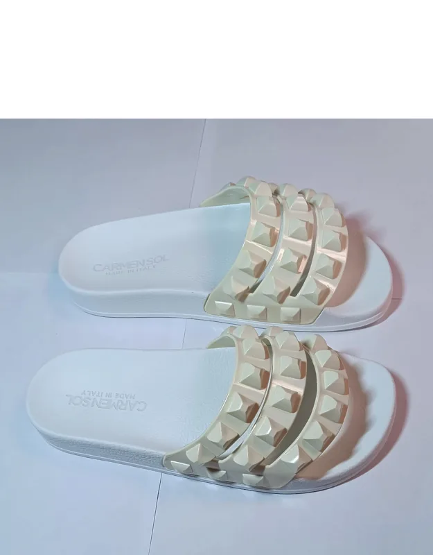 Platform Slide Sandals