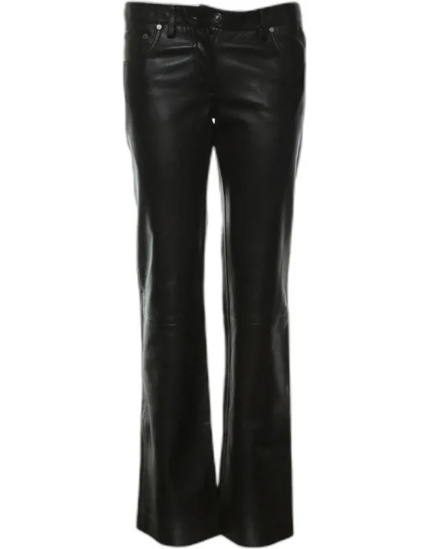 Leather Long Pants