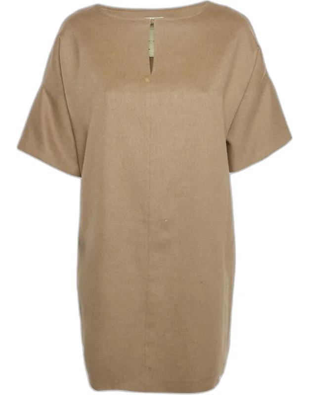 Camel Hair Mini Dress