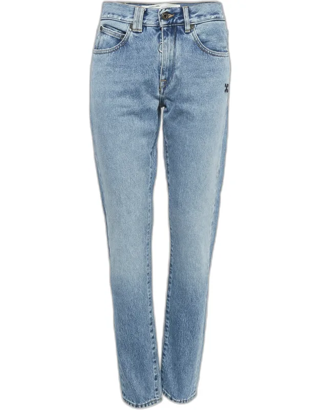 Distressed Slim Fit Jeans