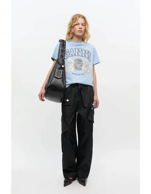 Nylon Elasticated Trousers