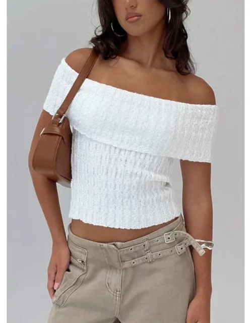 Murmur Off Shoulder Top