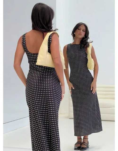 Voyager Linen Blend Midi Dress