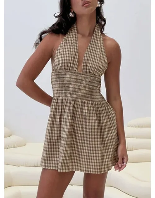 Halter Mini Dress