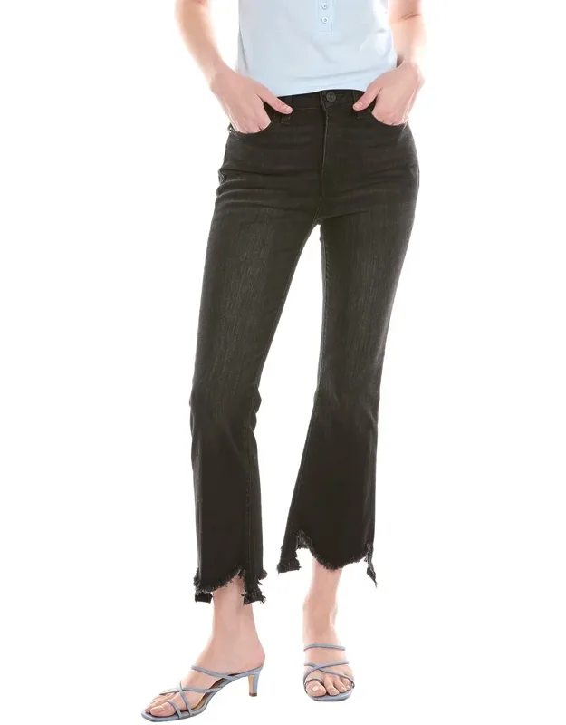 Le Crop Tilt Stiletto Mini Bootcut Jeans