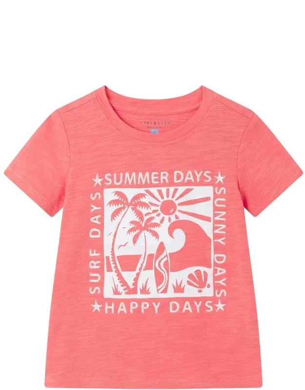 Garment Washed Slub T-shirt