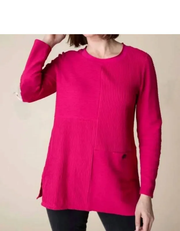 Ripple Effect Seamed Pocket Tunic