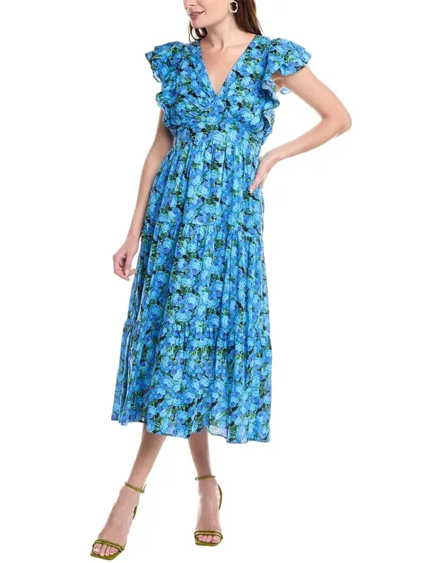 Tiered Midi Dress