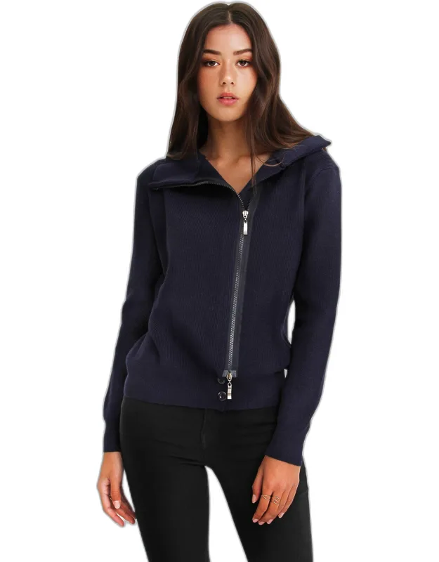 Brother's Zip Front Jumper