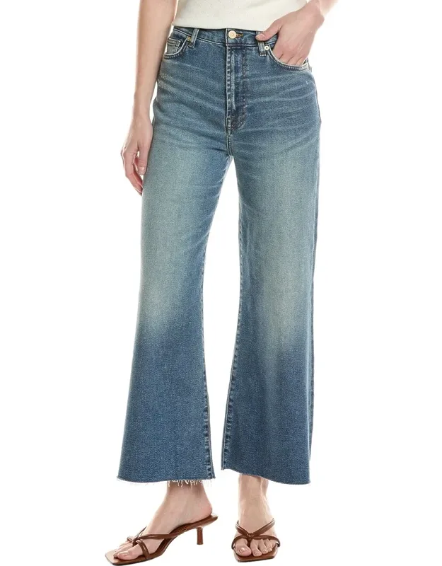 Luxe Vintage Jo Ultra High-rise Panorama Cropped Jeans