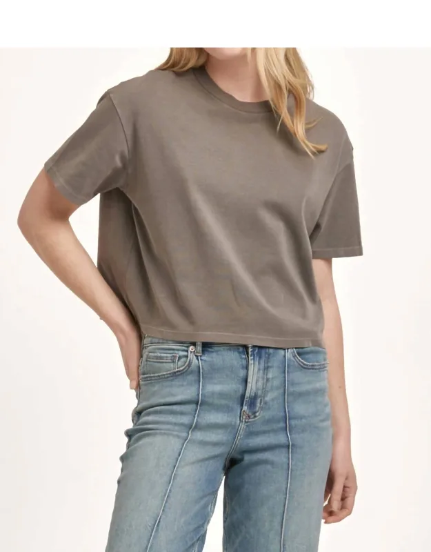 Maddon Boyfriend Slub Tee