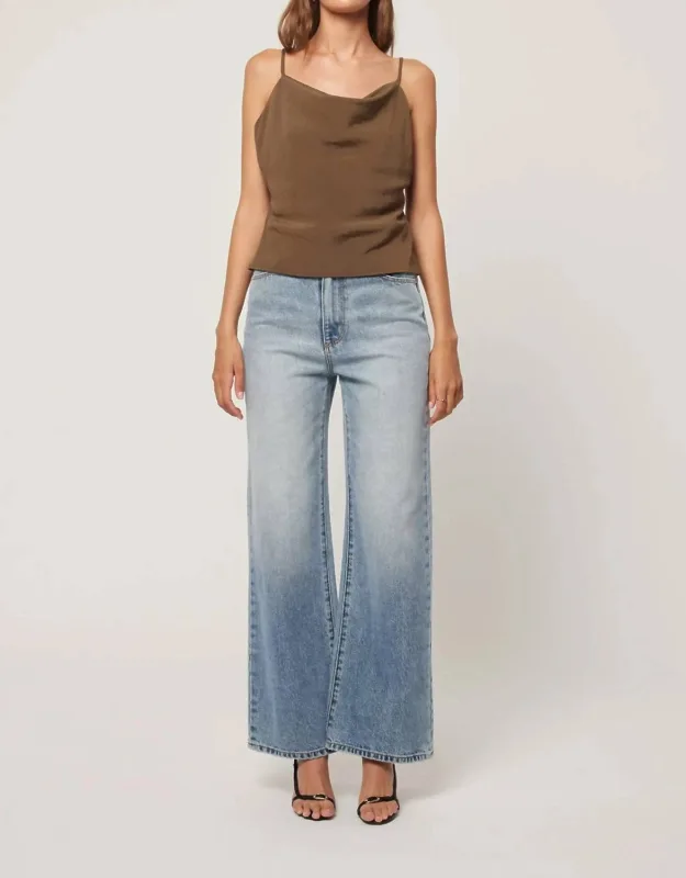 Sailor Scoop Jeans - High-rise Fit, Ankle-length
