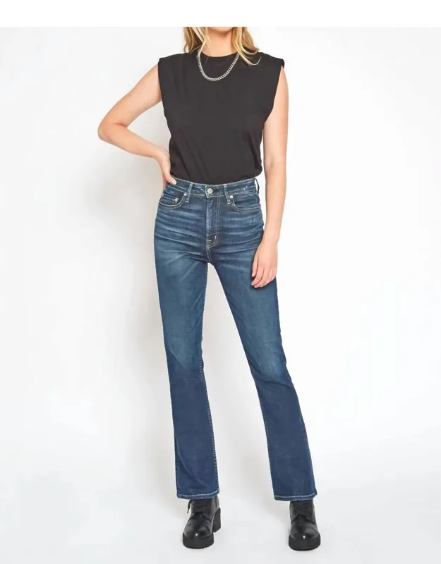 High Rise Bootcut Jeans