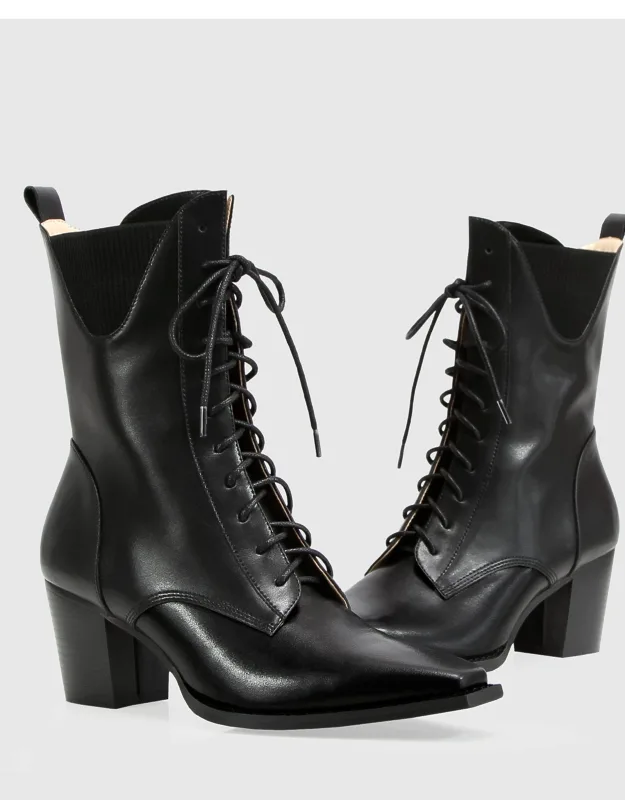Laced Boots