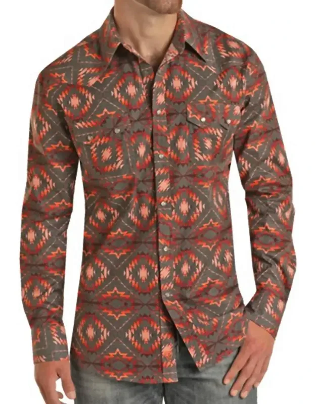 Modern Fit Aztec Shirt