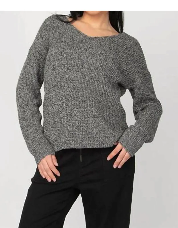 Bevelled Hem Sweater