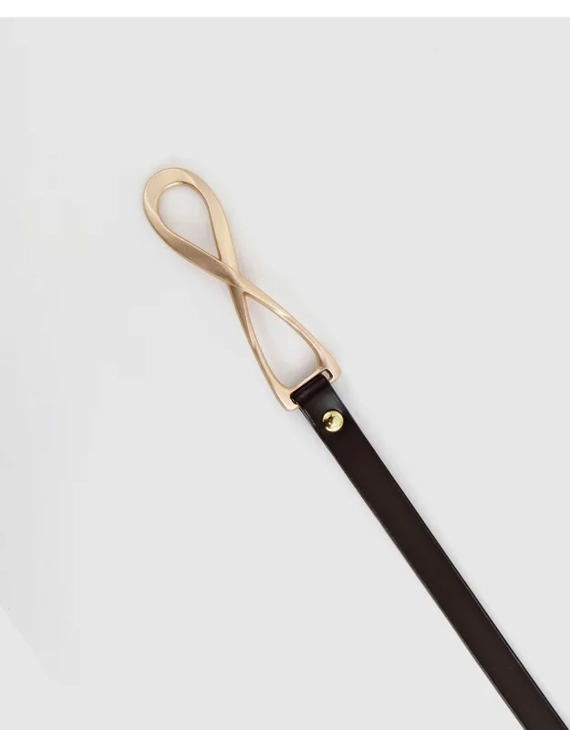 Leather Tie Belt