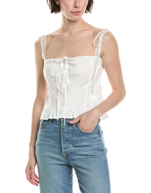 Pintuck Top