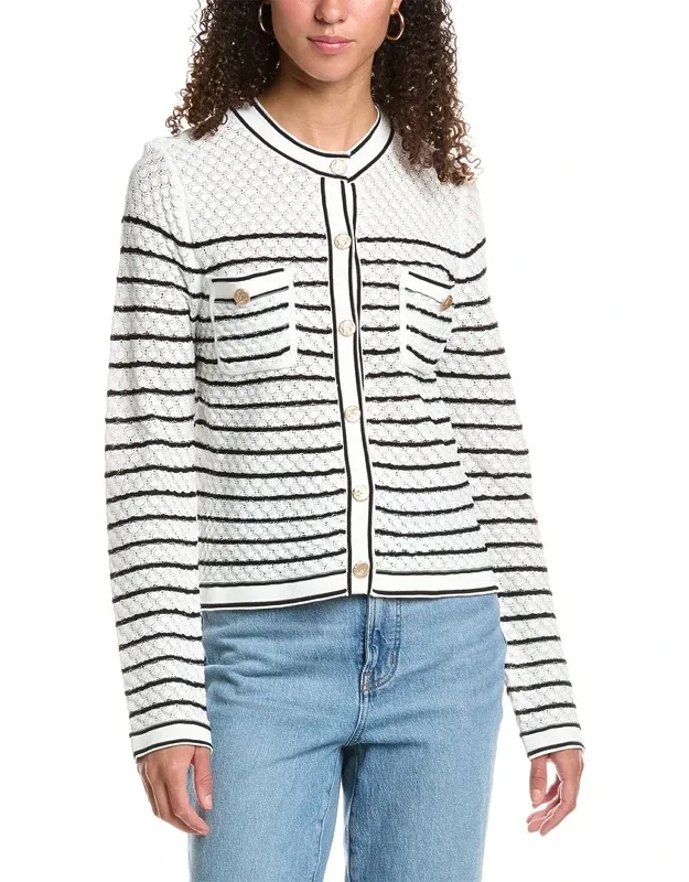 Sweater With Button Front Detail