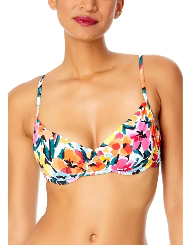 Shirred Underwire Top
