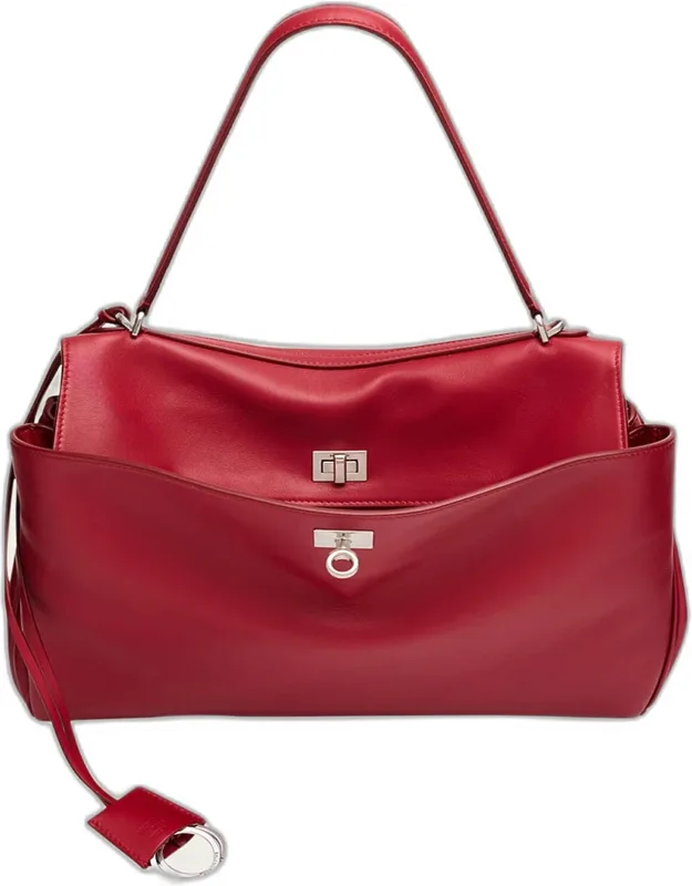 Rodeo Medium Leather Top-handle Bag