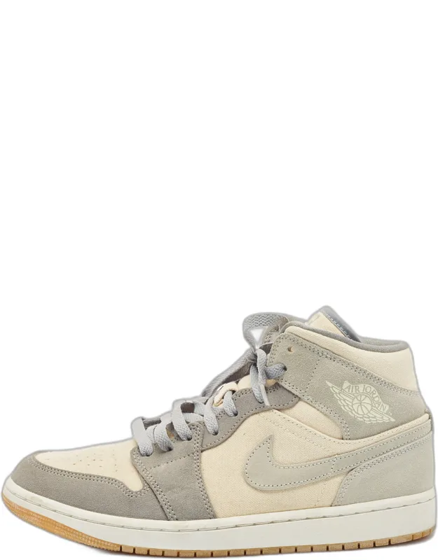 Jordan 1 Mid Se Coconut Milk Particle Grey Sneakers