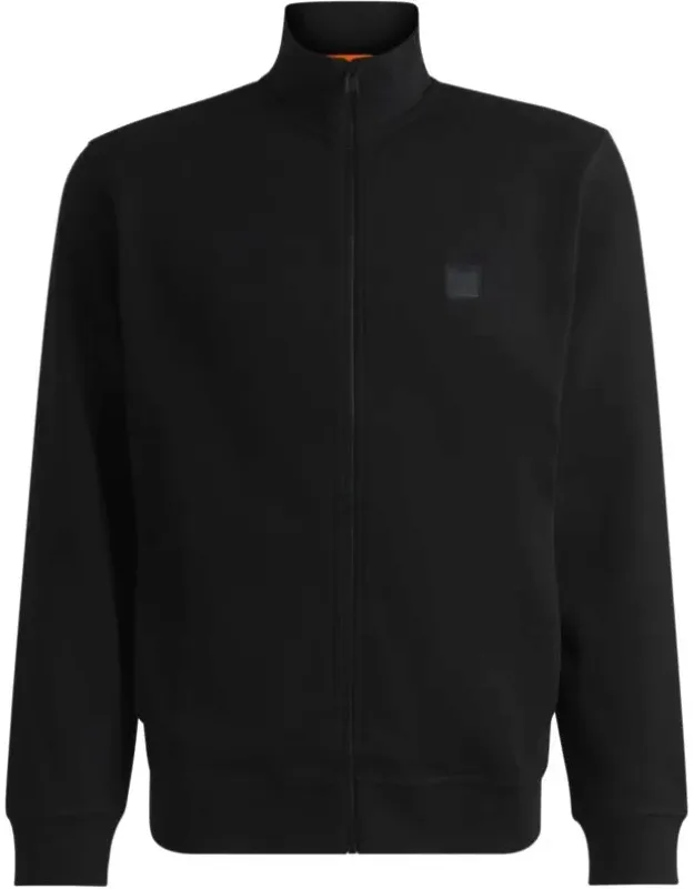 Zip-up Jacket In Cotton Terry