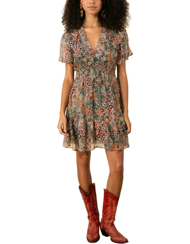 Kiara Silk-blend Dress